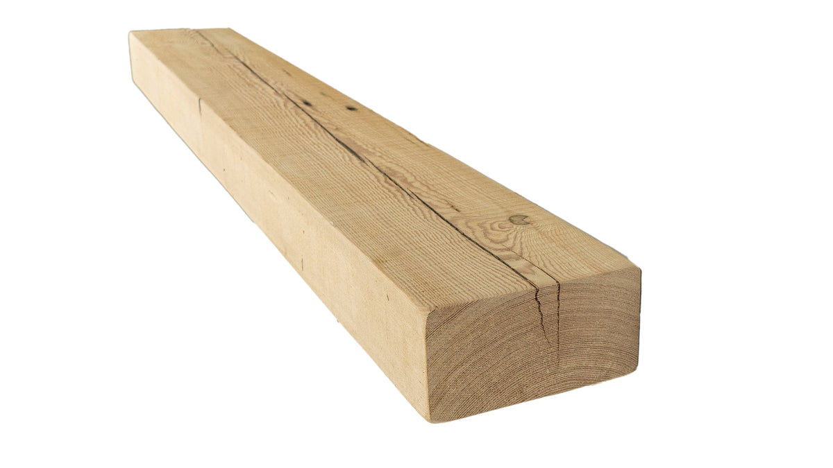 Reclaimed Wood Fireplace Mantel - Dakota Timber Co - Fireplace Mantels