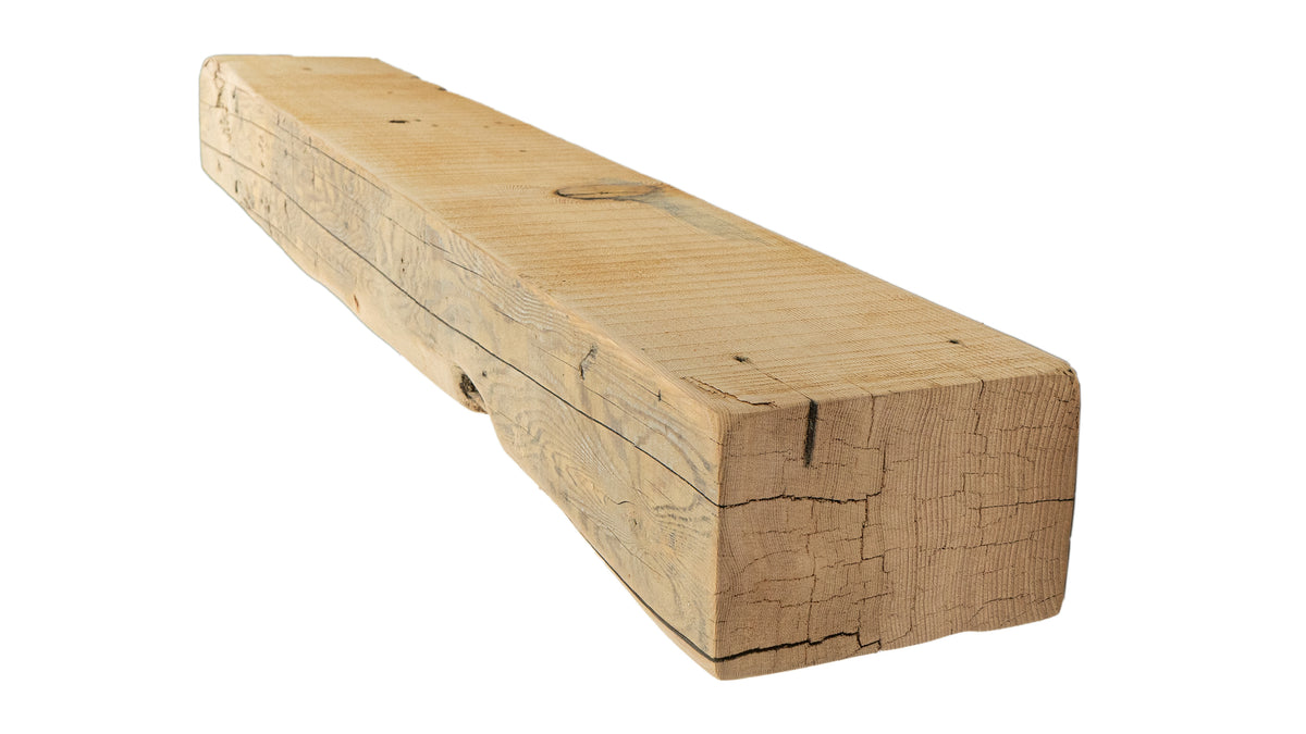 Reclaimed Wood Fireplace Mantel - Dakota Timber Co - Fireplace Mantels