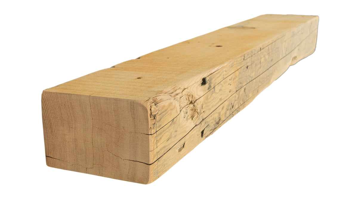 Reclaimed Wood Fireplace Mantel - Dakota Timber Co - Fireplace Mantels