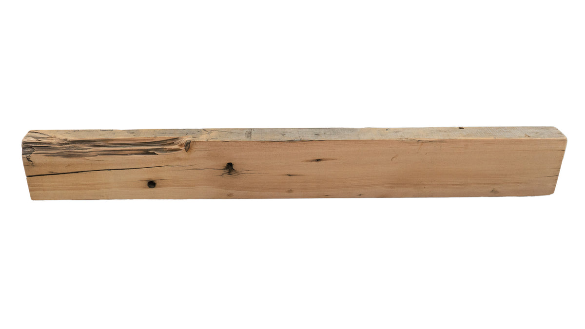 Reclaimed Wood Fireplace Mantel - Dakota Timber Co - Fireplace Mantels