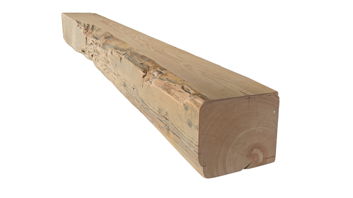 Reclaimed Wood Fireplace Mantel - Dakota Timber Co - Fireplace Mantels