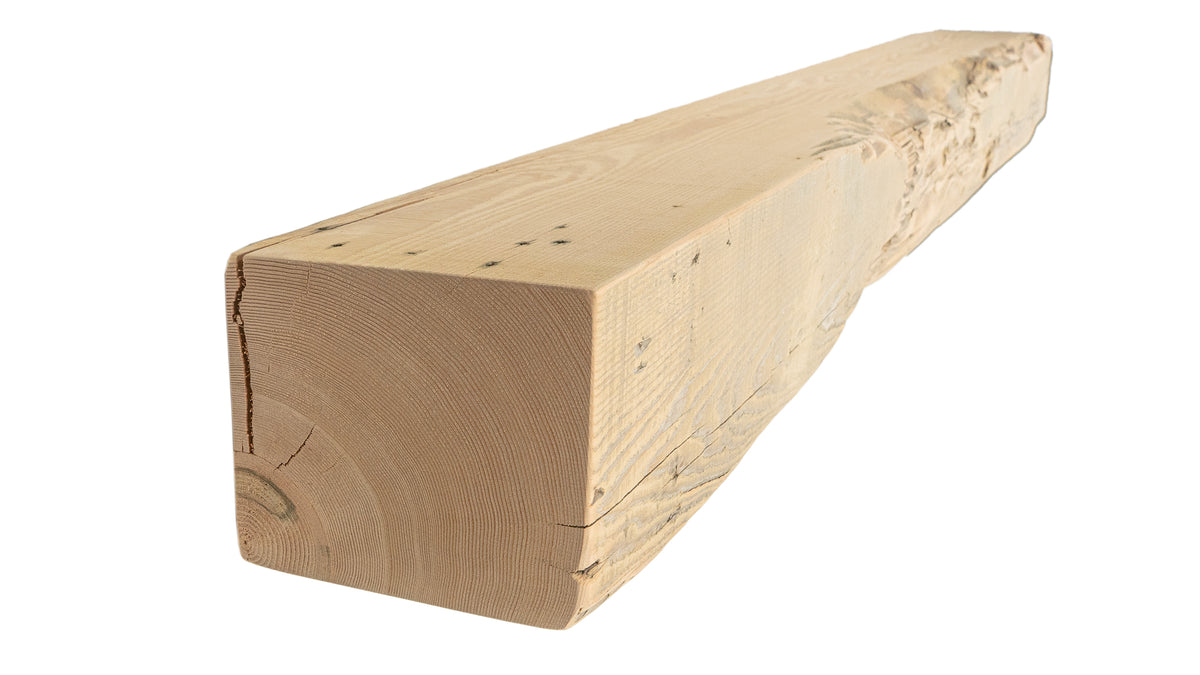 Reclaimed Wood Fireplace Mantel - Dakota Timber Co - Fireplace Mantels