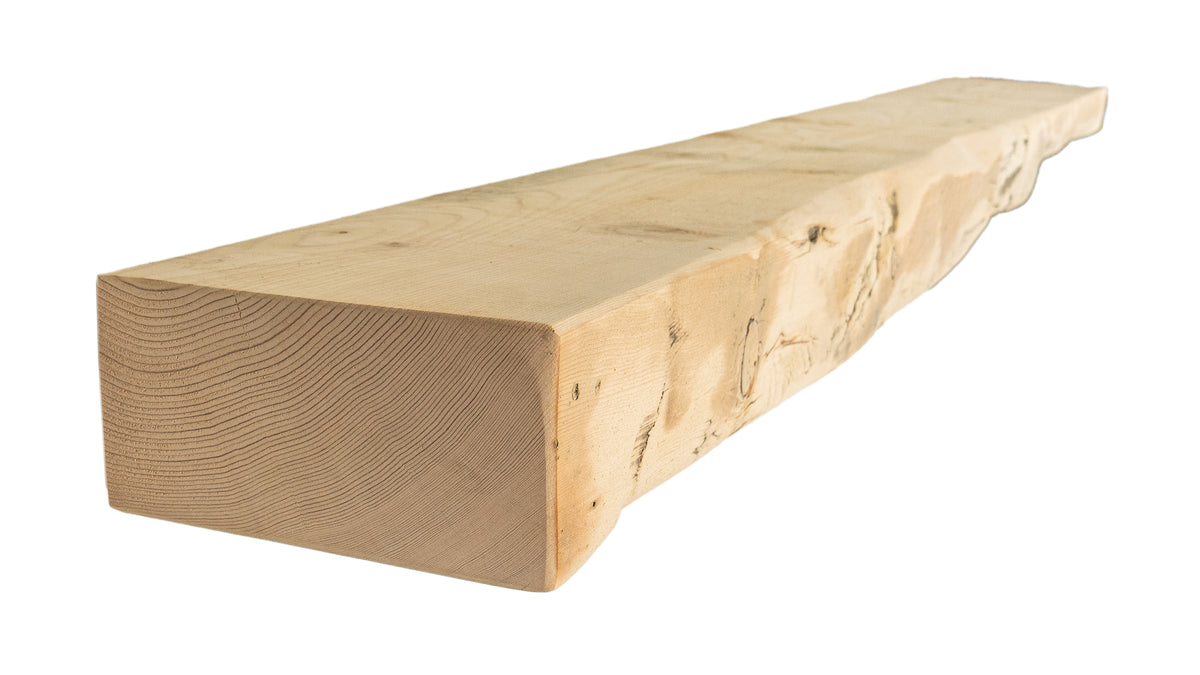 Reclaimed Wood Fireplace Mantel - Dakota Timber Co - Fireplace Mantels