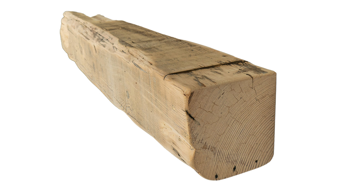 Reclaimed Wood Fireplace Mantel - Dakota Timber Co - Fireplace Mantels