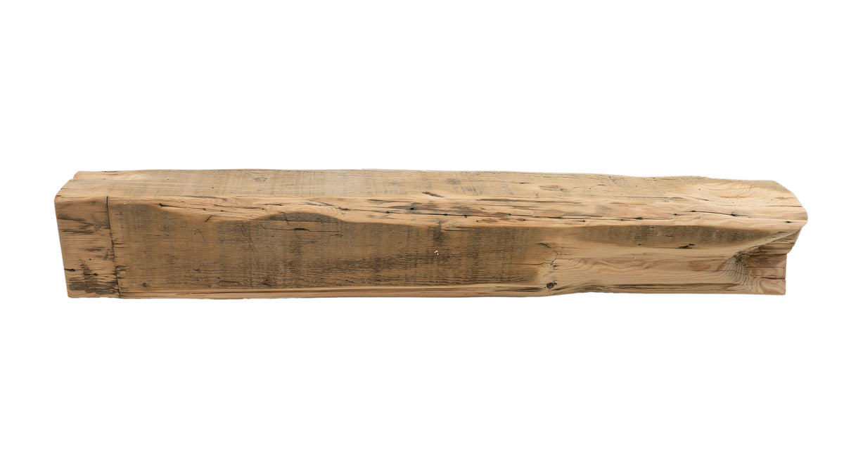 Reclaimed Wood Fireplace Mantel - Dakota Timber Co - Fireplace Mantels