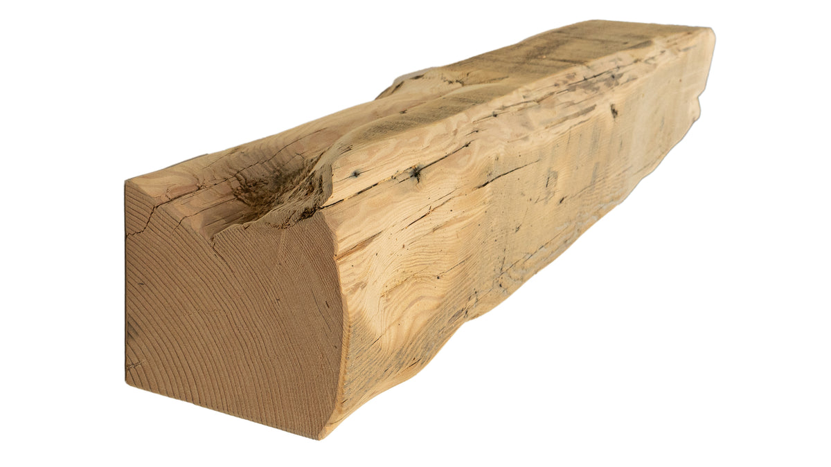 Reclaimed Wood Fireplace Mantel - Dakota Timber Co - Fireplace Mantels