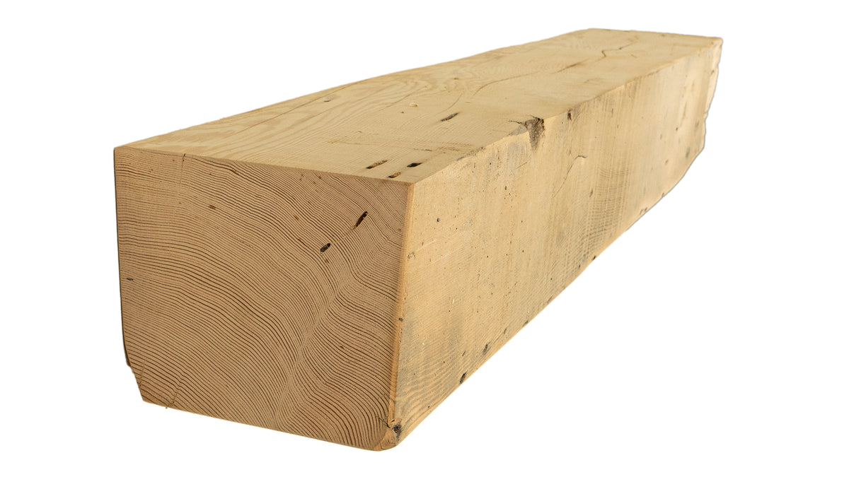 Reclaimed Wood Fireplace Mantel - Dakota Timber Co - Fireplace Mantels