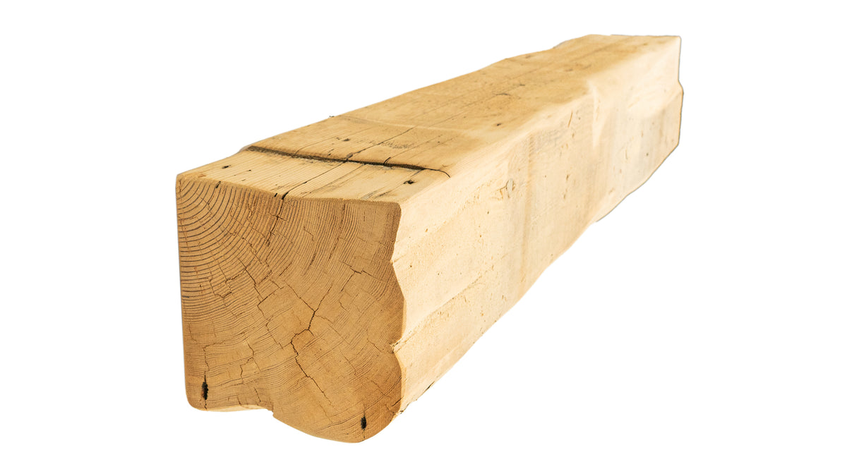 Reclaimed Wood Fireplace Mantel - Dakota Timber Co - Fireplace Mantels