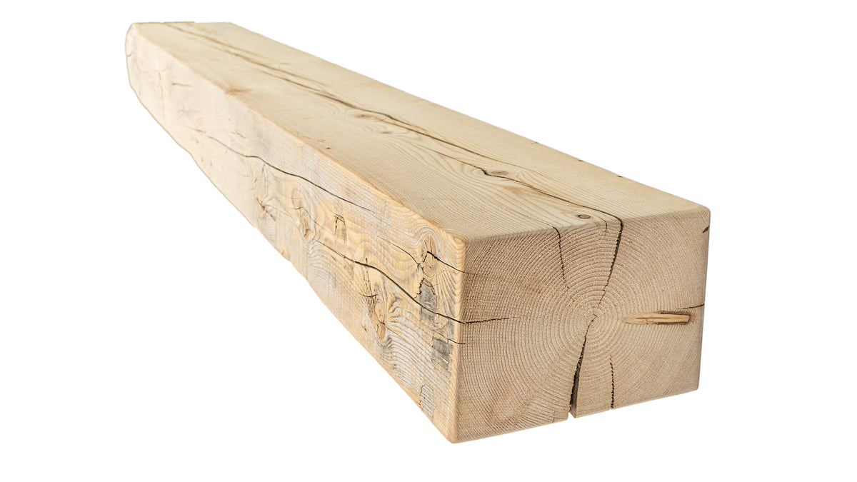 Reclaimed Wood Fireplace Mantel - Dakota Timber Co - Fireplace Mantels