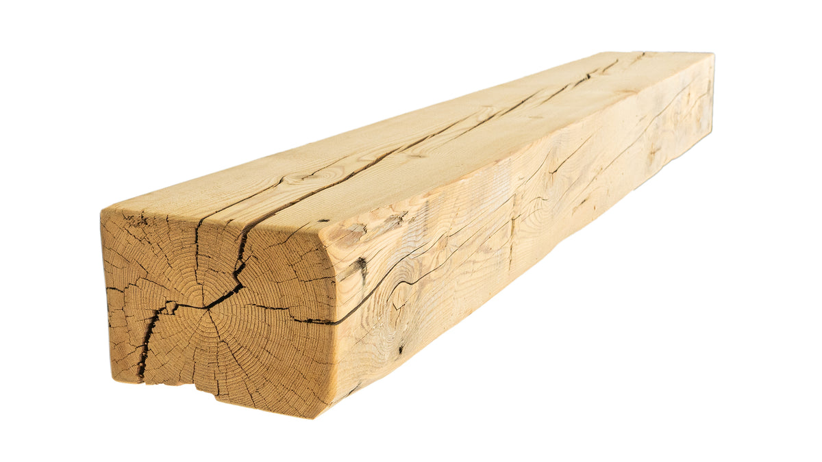 Reclaimed Wood Fireplace Mantel - Dakota Timber Co - Fireplace Mantels