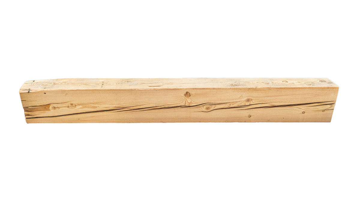 Reclaimed Wood Fireplace Mantel - Dakota Timber Co - Fireplace Mantels