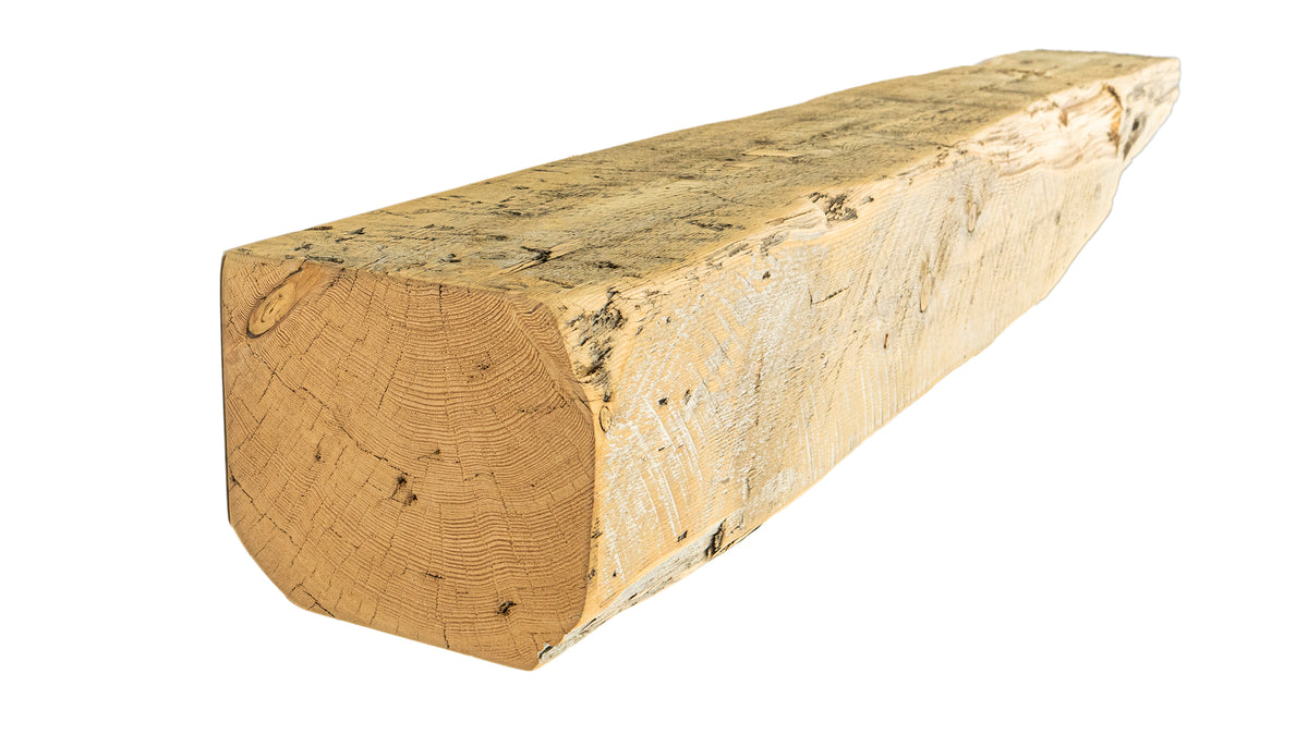 Reclaimed Wood Fireplace Mantel - Dakota Timber Co - Fireplace Mantels