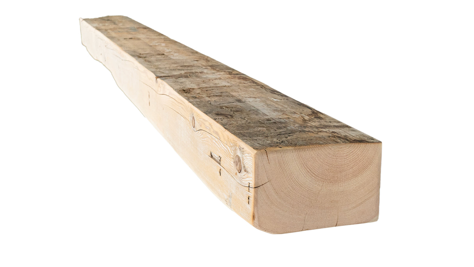 Reclaimed Wood Fireplace Mantel - Dakota Timber Co - Fireplace Mantels
