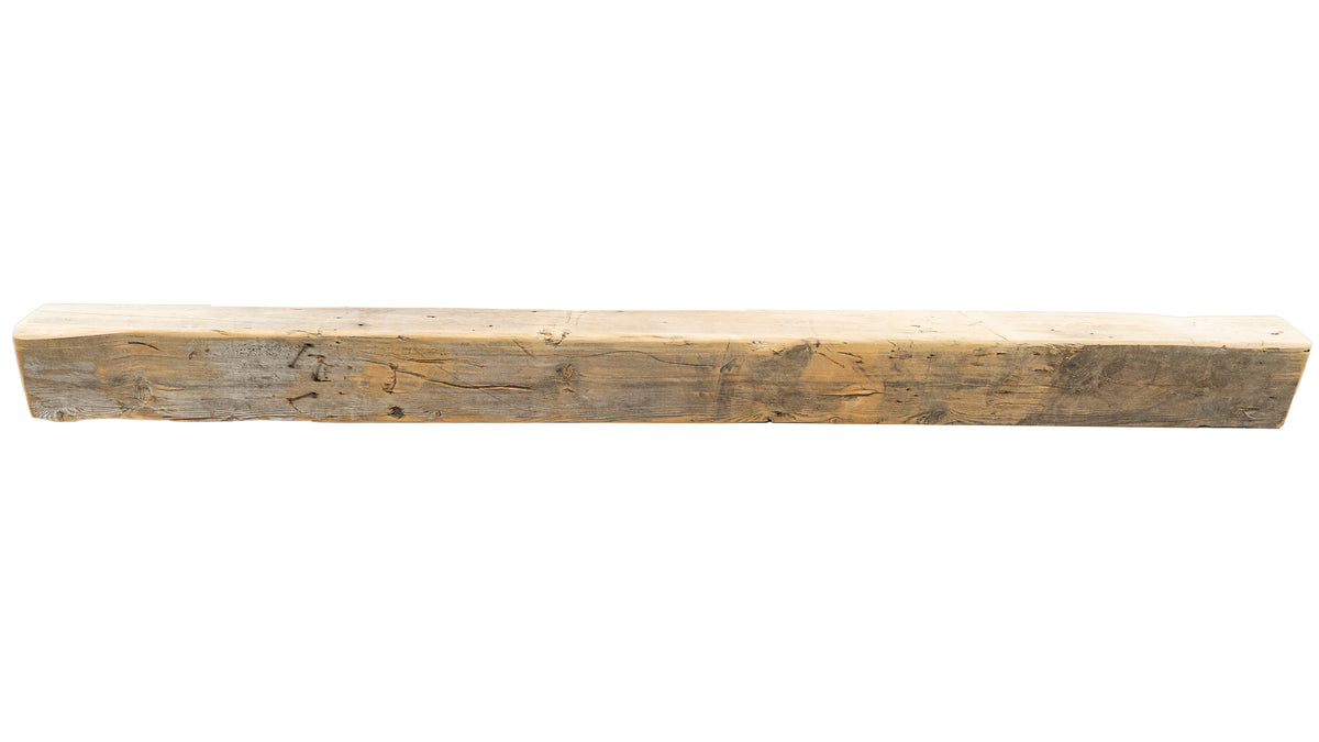 Reclaimed Wood Fireplace Mantel - Dakota Timber Co - Fireplace Mantels