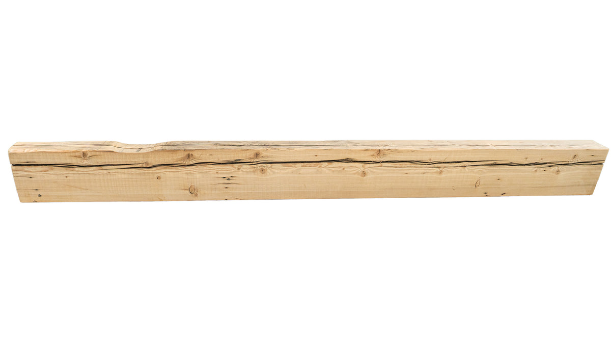 Reclaimed Wood Fireplace Mantel - Dakota Timber Co - Fireplace Mantels