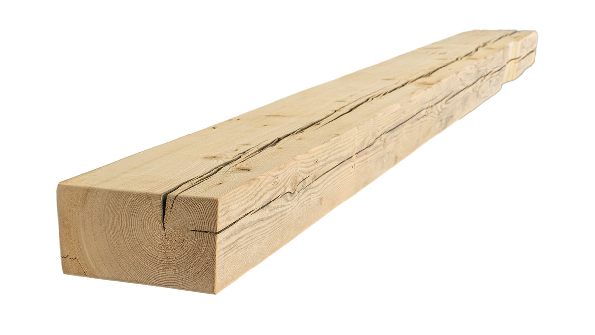 Reclaimed Wood Fireplace Mantel - Dakota Timber Co - Fireplace Mantels