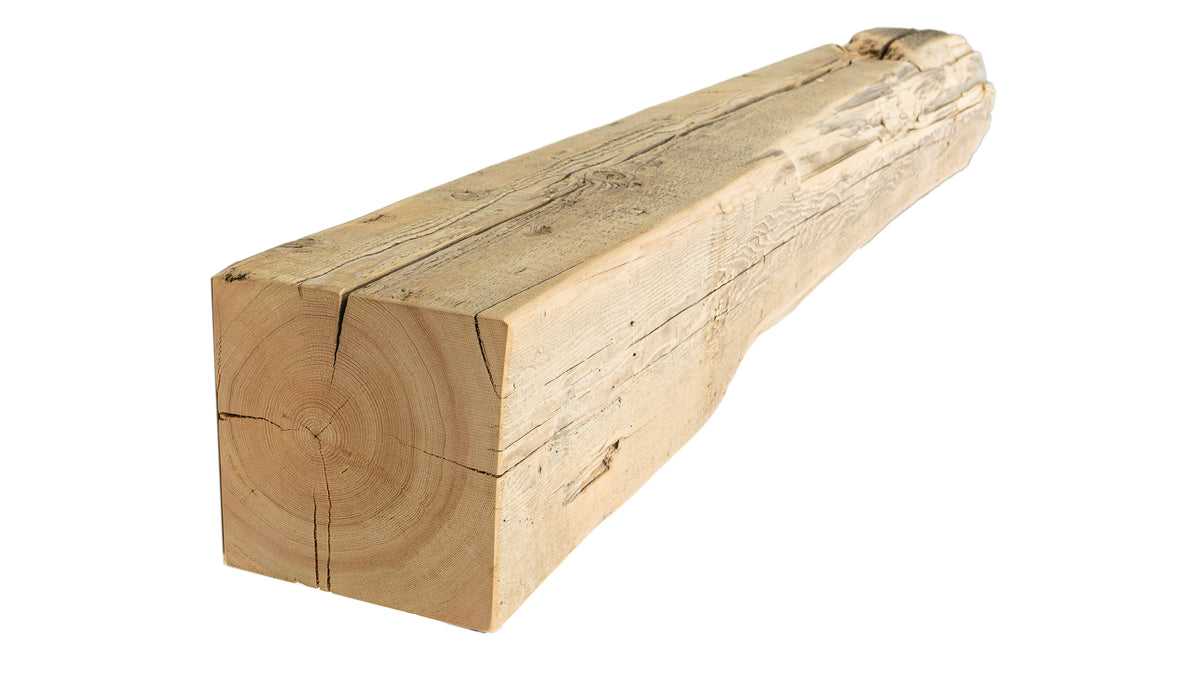 Reclaimed Wood Fireplace Mantel - Dakota Timber Co - Fireplace Mantels