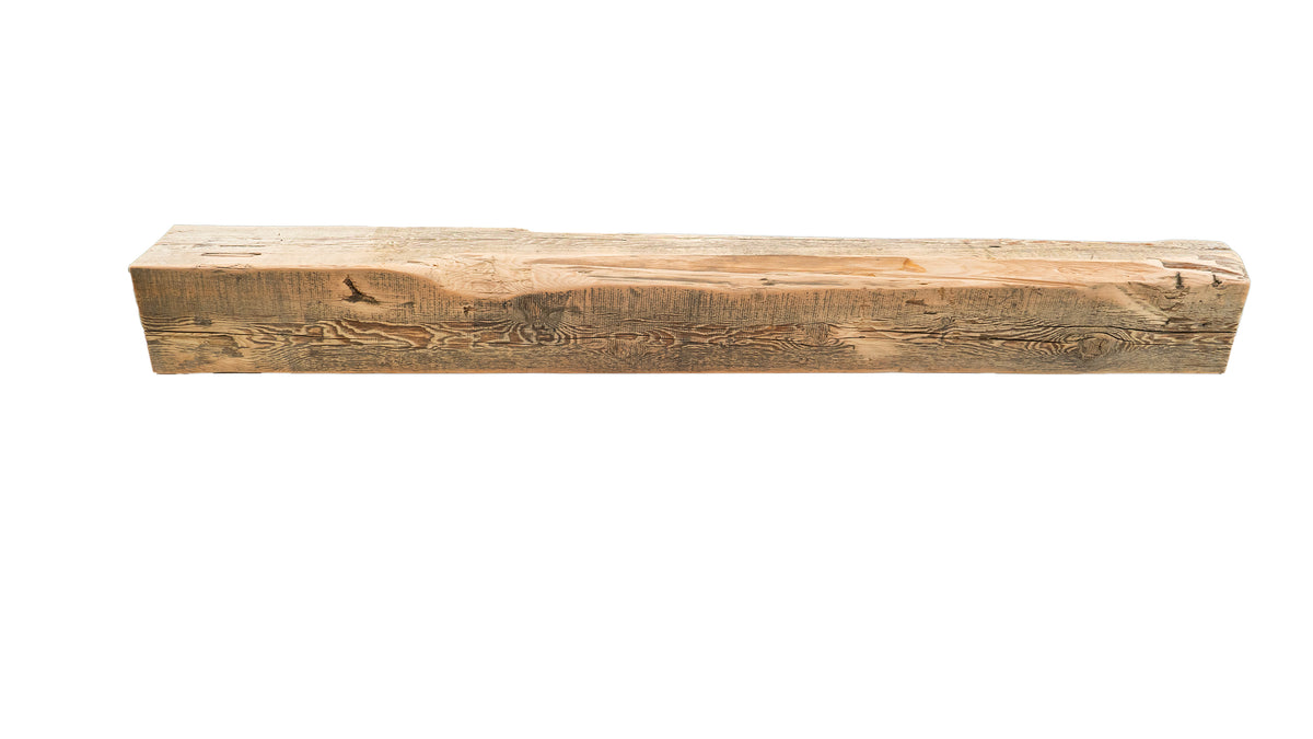 Reclaimed Wood Fireplace Mantel - Dakota Timber Co - Fireplace Mantels