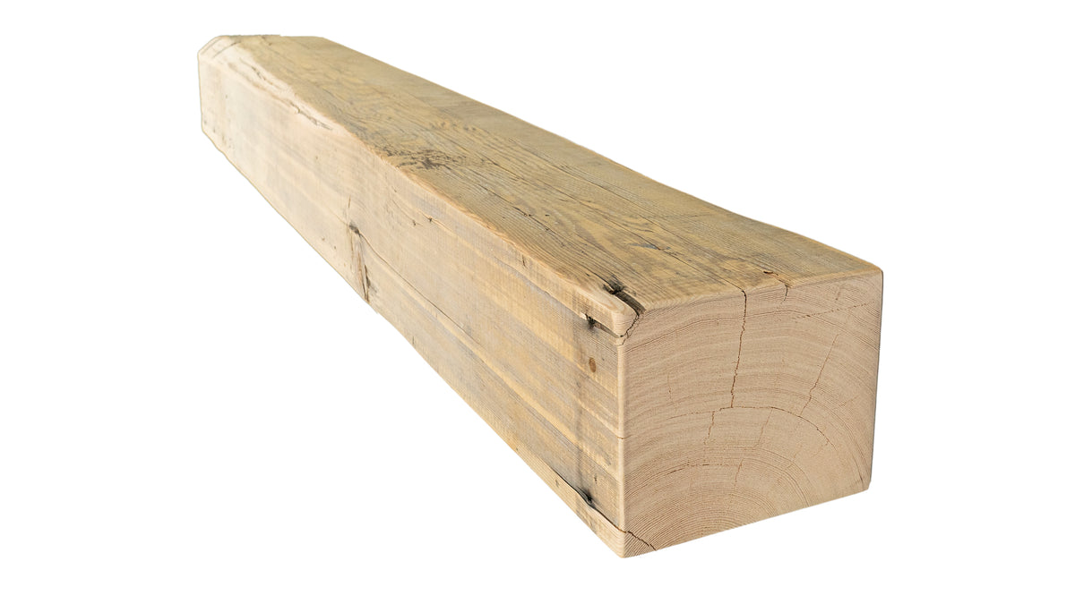 Reclaimed Wood Fireplace Mantel - Dakota Timber Co - Fireplace Mantels