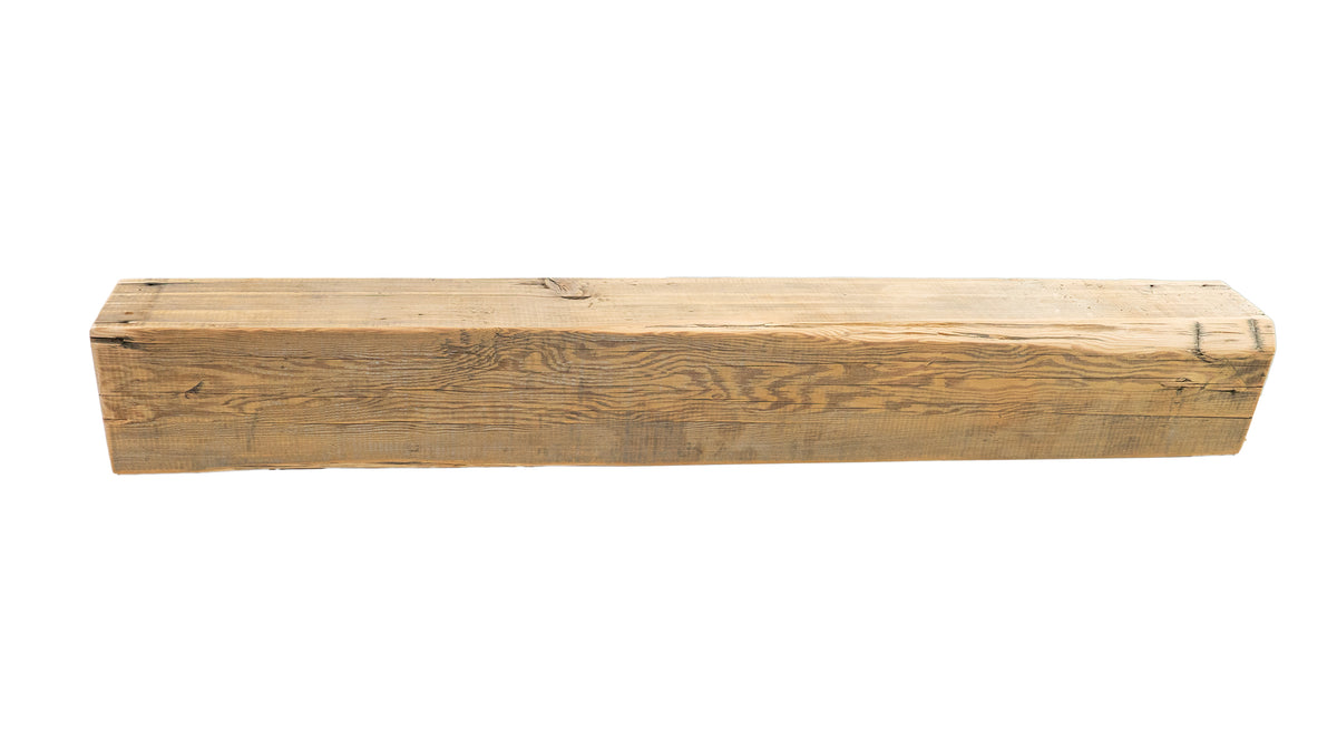Reclaimed Wood Fireplace Mantel - Dakota Timber Co - Fireplace Mantels