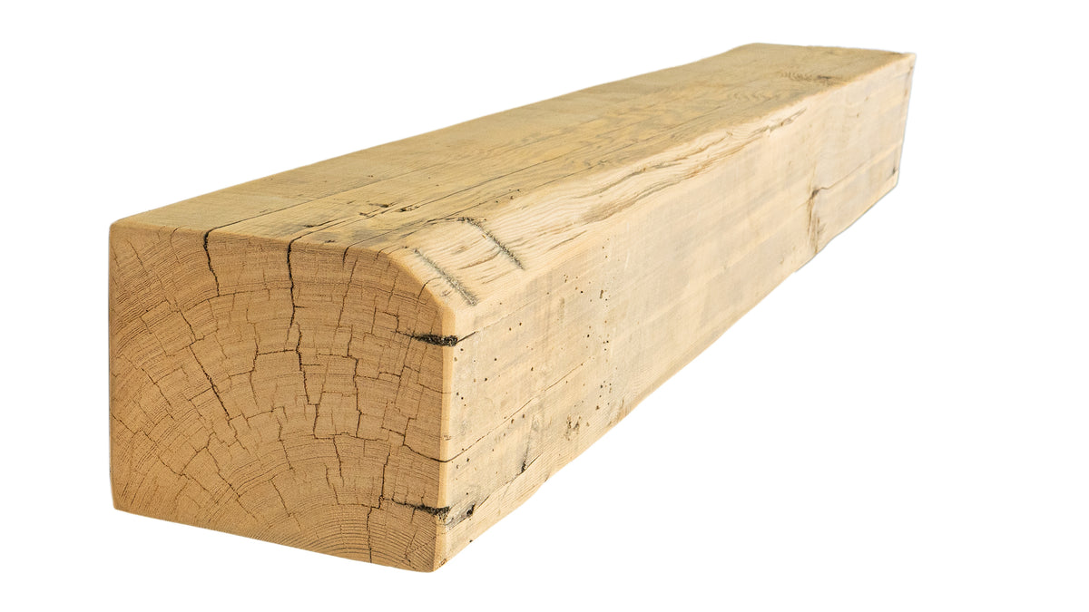 Reclaimed Wood Fireplace Mantel - Dakota Timber Co - Fireplace Mantels