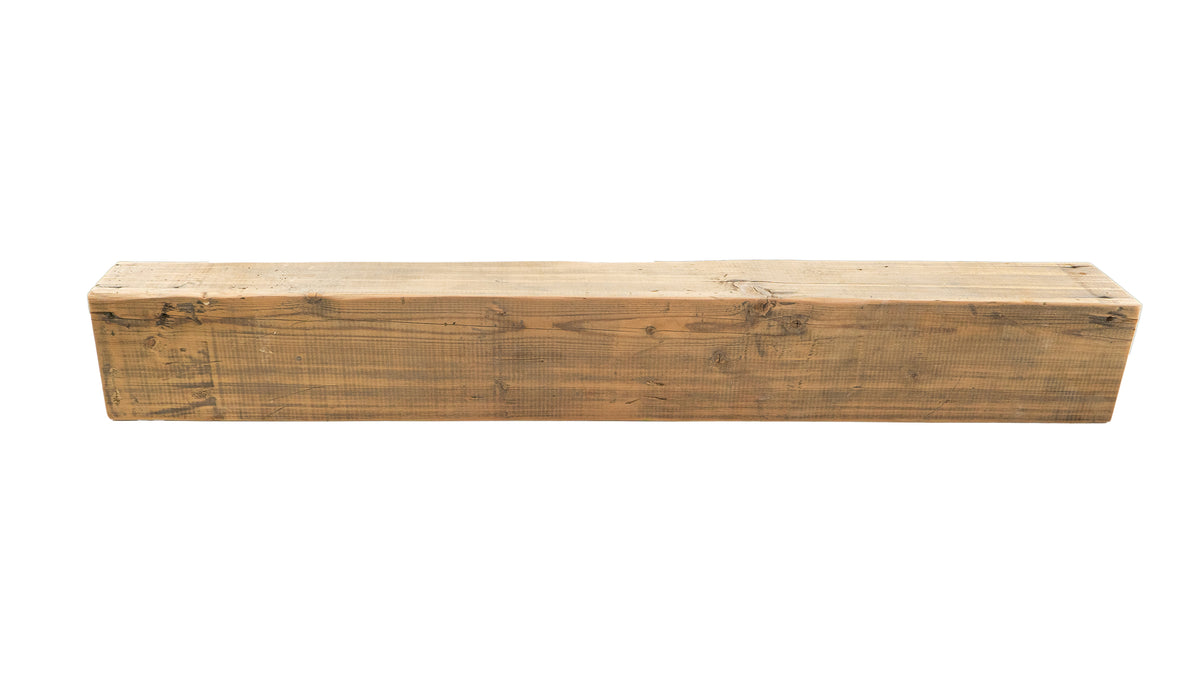 Reclaimed Wood Fireplace Mantel - Dakota Timber Co - Fireplace Mantels