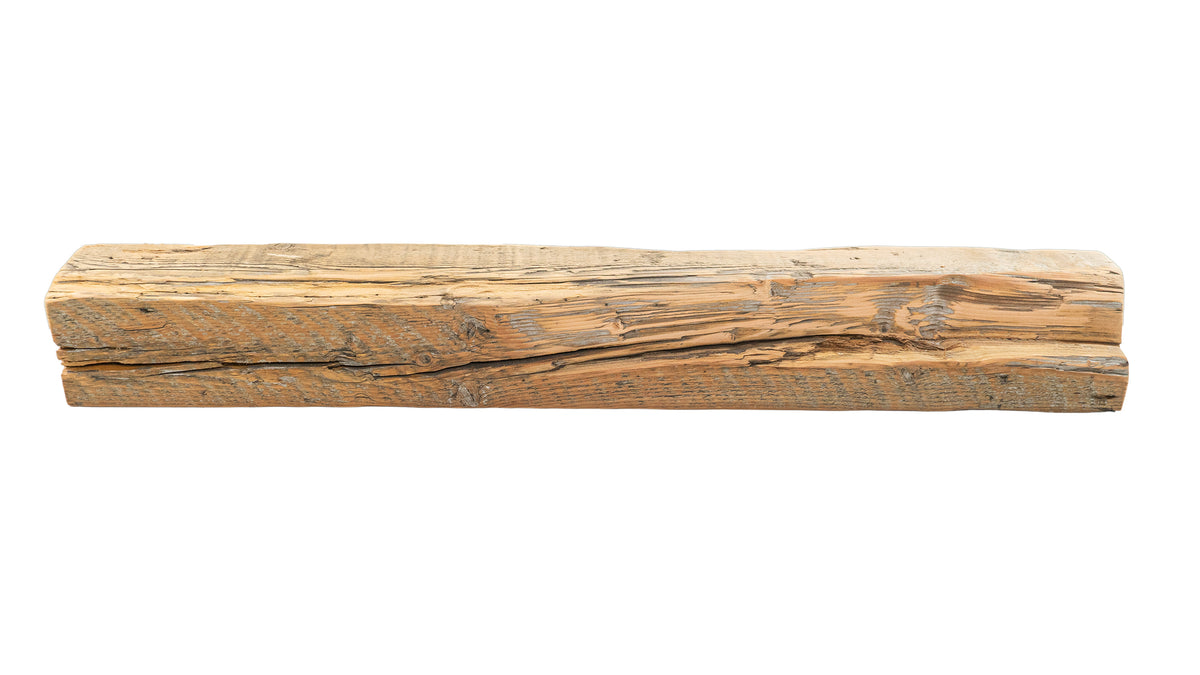 Reclaimed Wood Fireplace Mantel - Dakota Timber Co - Fireplace Mantels