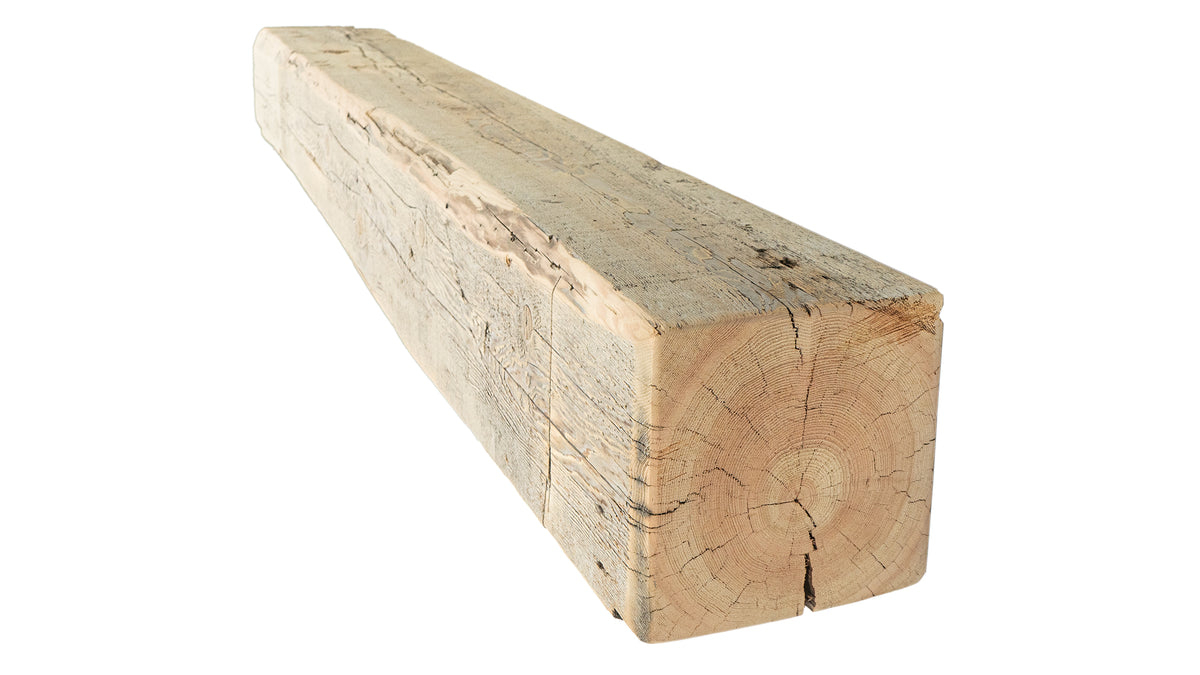 Reclaimed Wood Fireplace Mantel - Dakota Timber Co - Fireplace Mantels