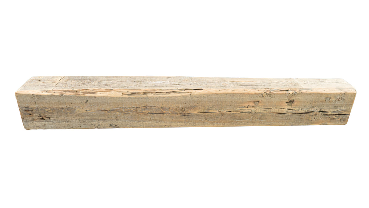 Reclaimed Wood Fireplace Mantel - Dakota Timber Co - Fireplace Mantels