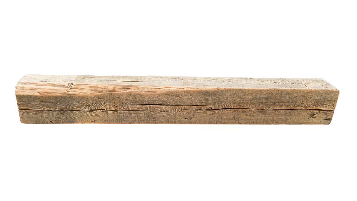Reclaimed Wood Fireplace Mantel - Dakota Timber Co - Fireplace Mantels