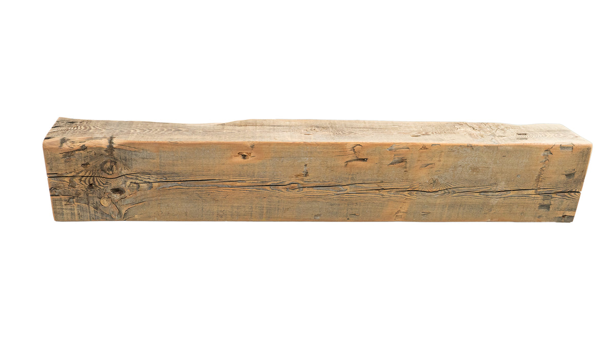 Reclaimed Wood Fireplace Mantel - Dakota Timber Co - Fireplace Mantels