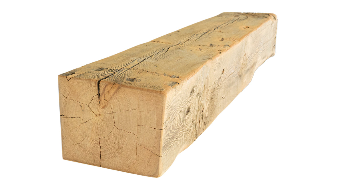 Reclaimed Wood Fireplace Mantel - Dakota Timber Co - Fireplace Mantels