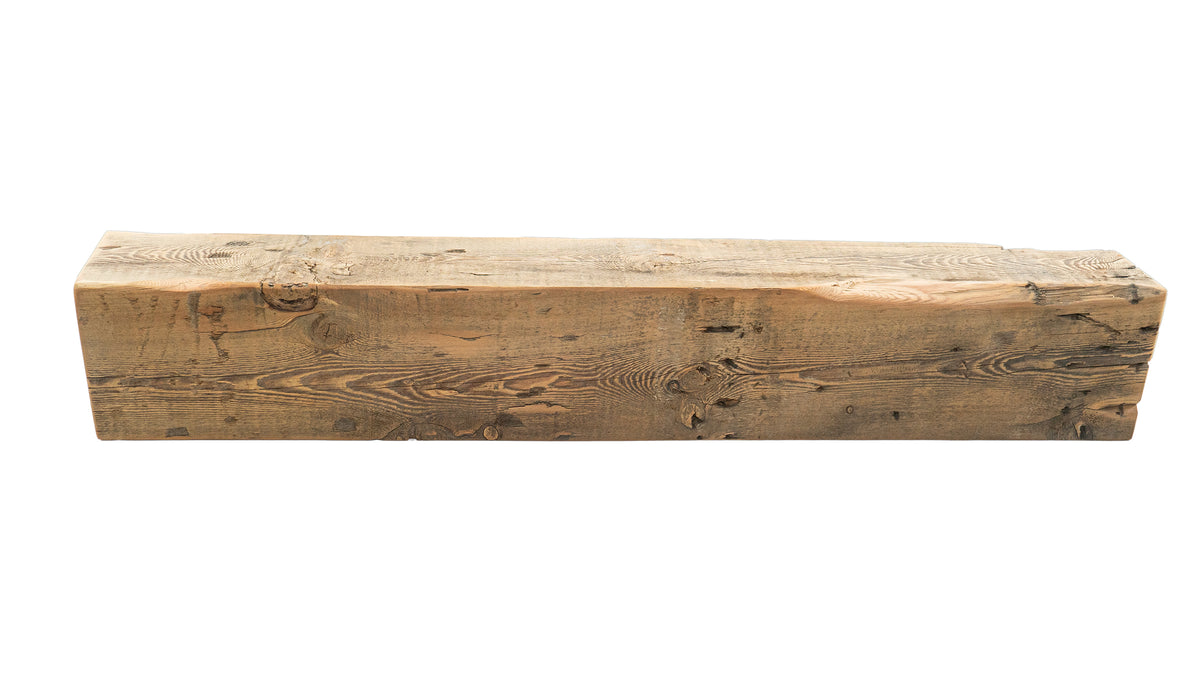 Reclaimed Wood Fireplace Mantel - Dakota Timber Co - Fireplace Mantels