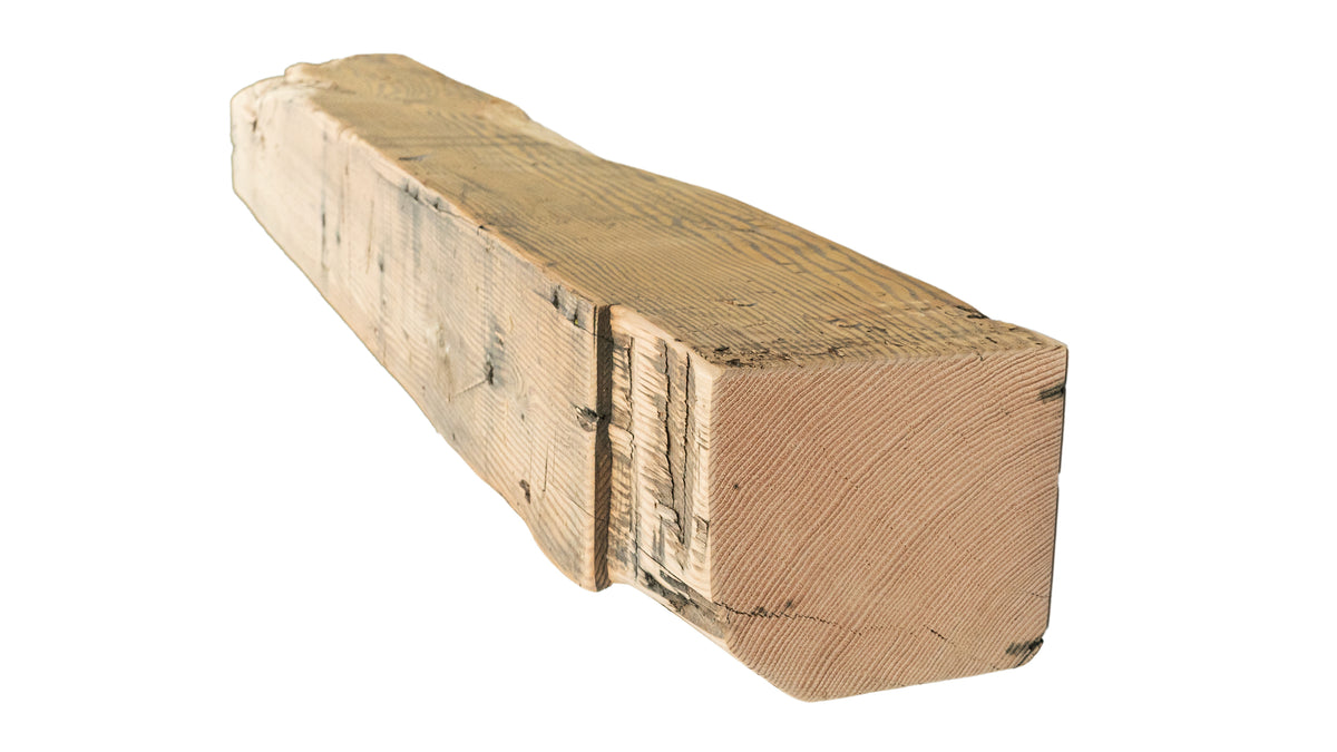 Reclaimed Wood Fireplace Mantel - Dakota Timber Co - Fireplace Mantels