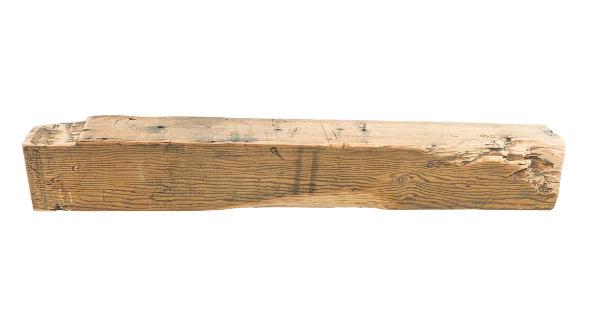Reclaimed Wood Fireplace Mantel - Dakota Timber Co - Fireplace Mantels