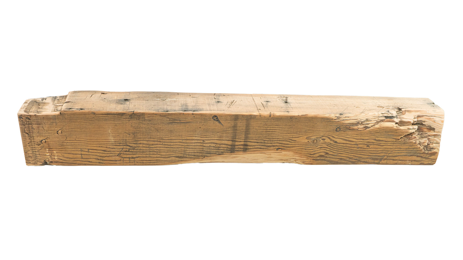 Reclaimed Wood Fireplace Mantel - Dakota Timber Co - Fireplace Mantels