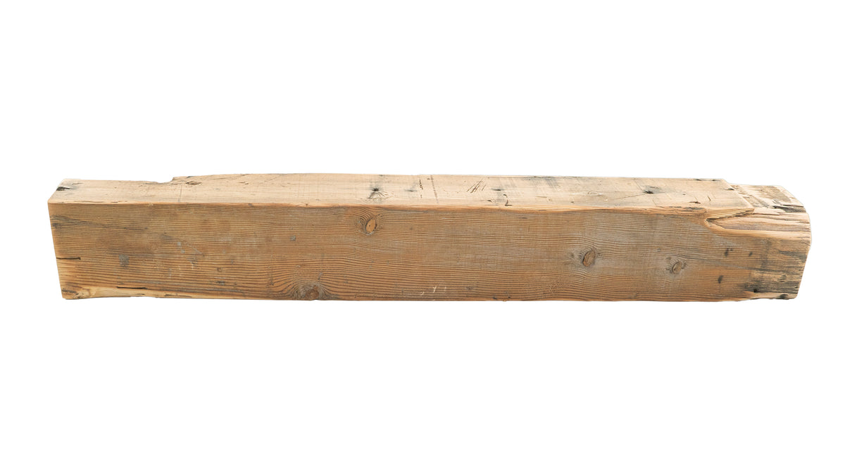 Reclaimed Wood Fireplace Mantel - Dakota Timber Co - Fireplace Mantels
