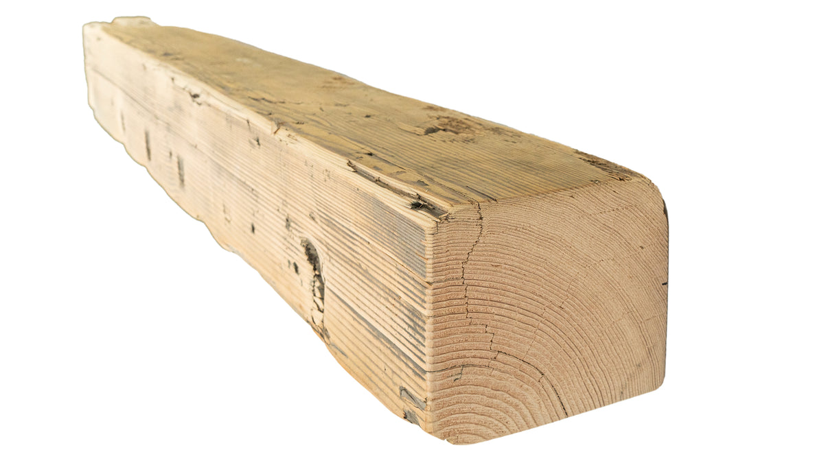 Reclaimed Wood Fireplace Mantel - Dakota Timber Co - Fireplace Mantels