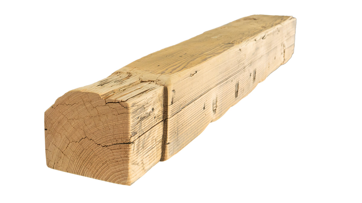 Reclaimed Wood Fireplace Mantel - Dakota Timber Co - Fireplace Mantels
