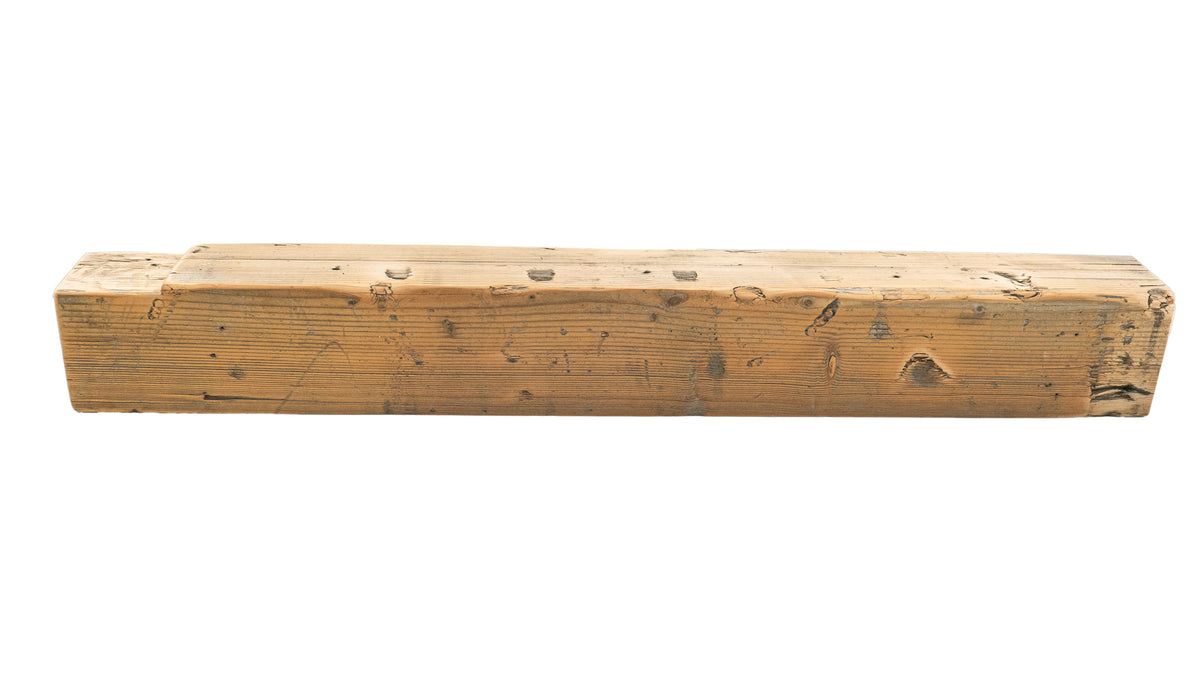 Reclaimed Wood Fireplace Mantel - Dakota Timber Co - Fireplace Mantels
