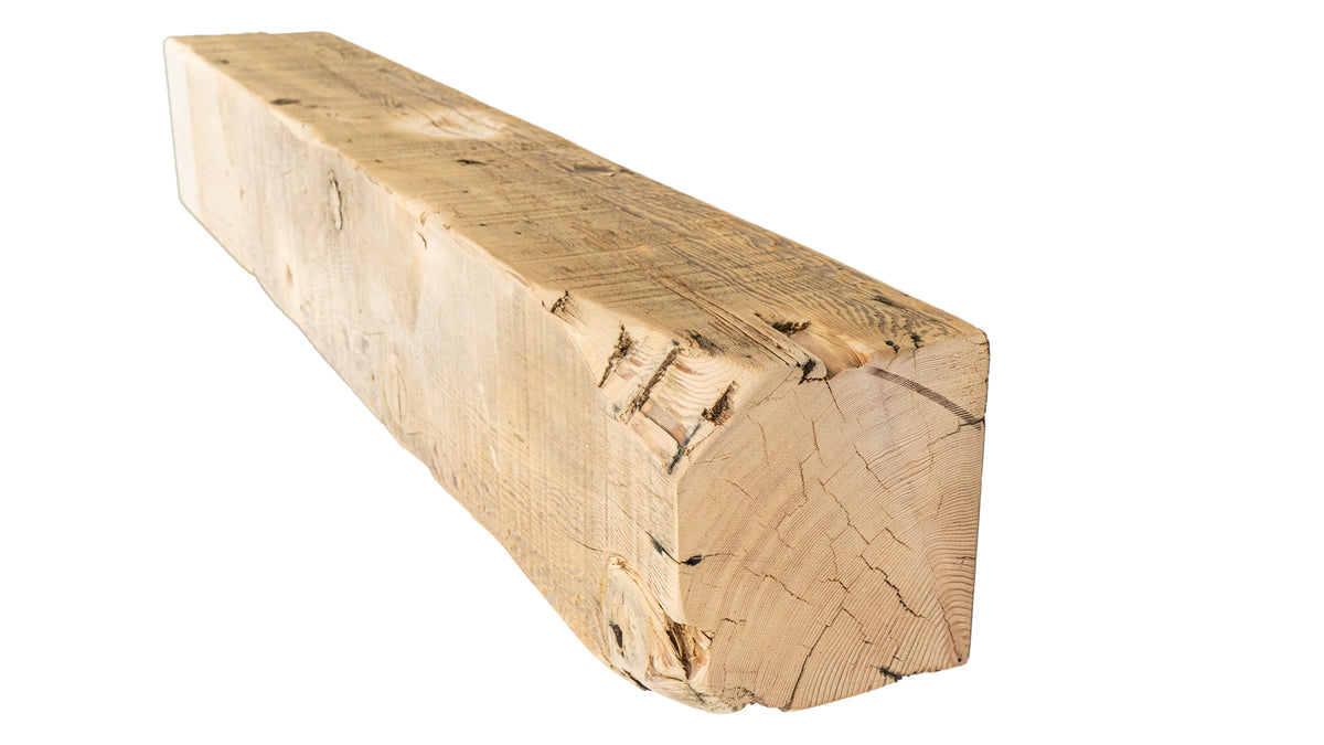 Reclaimed Wood Fireplace Mantel - Dakota Timber Co - Fireplace Mantels