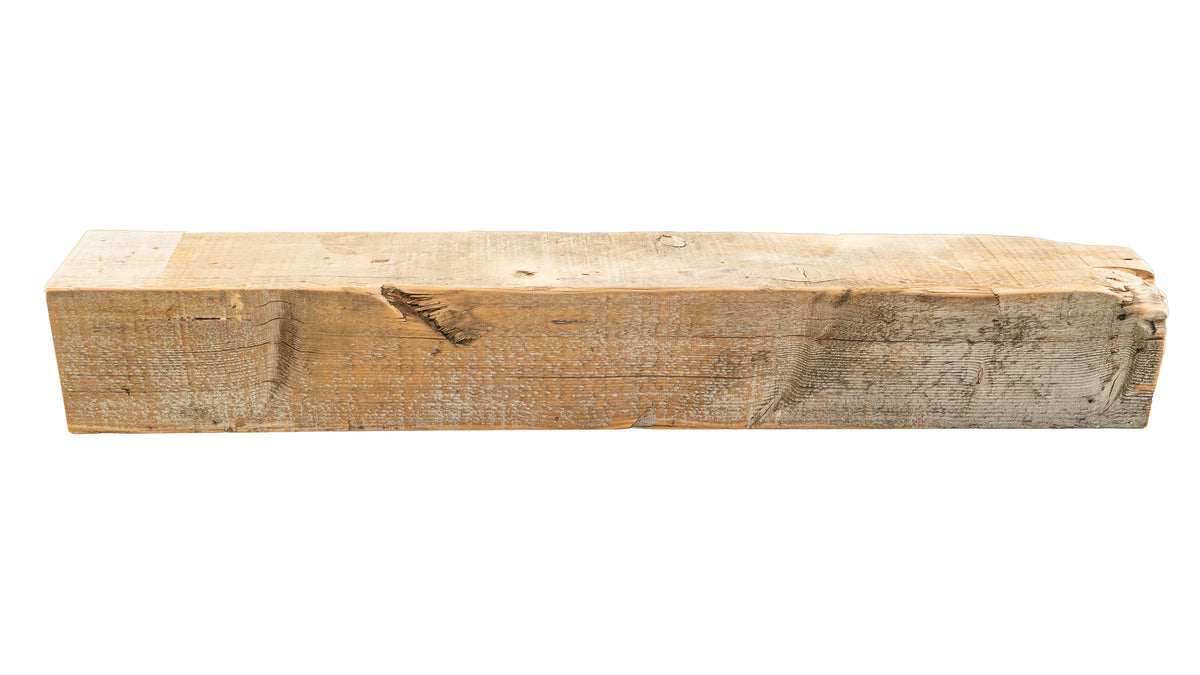 Reclaimed Wood Fireplace Mantel - Dakota Timber Co - Fireplace Mantels