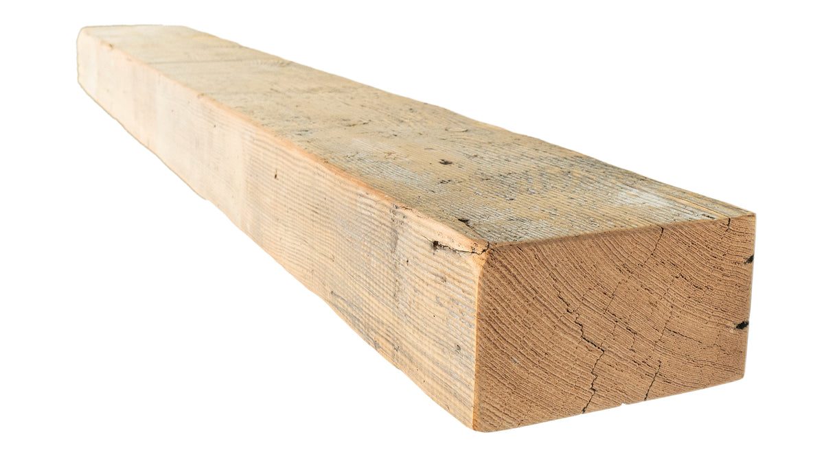 Reclaimed Wood Fireplace Mantel - Dakota Timber Co - Fireplace Mantels