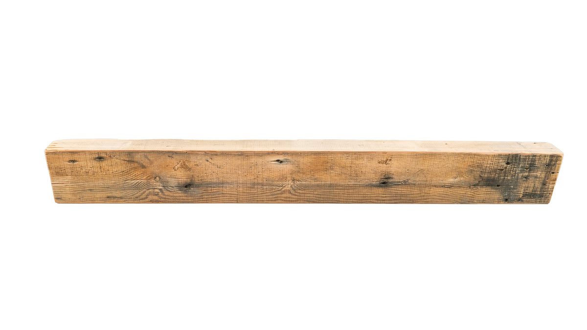 Reclaimed Wood Fireplace Mantel - Dakota Timber Co - Fireplace Mantels
