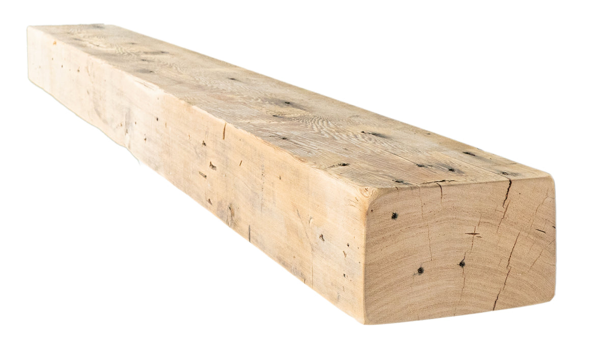 Reclaimed Wood Fireplace Mantel - Dakota Timber Co - Fireplace Mantels