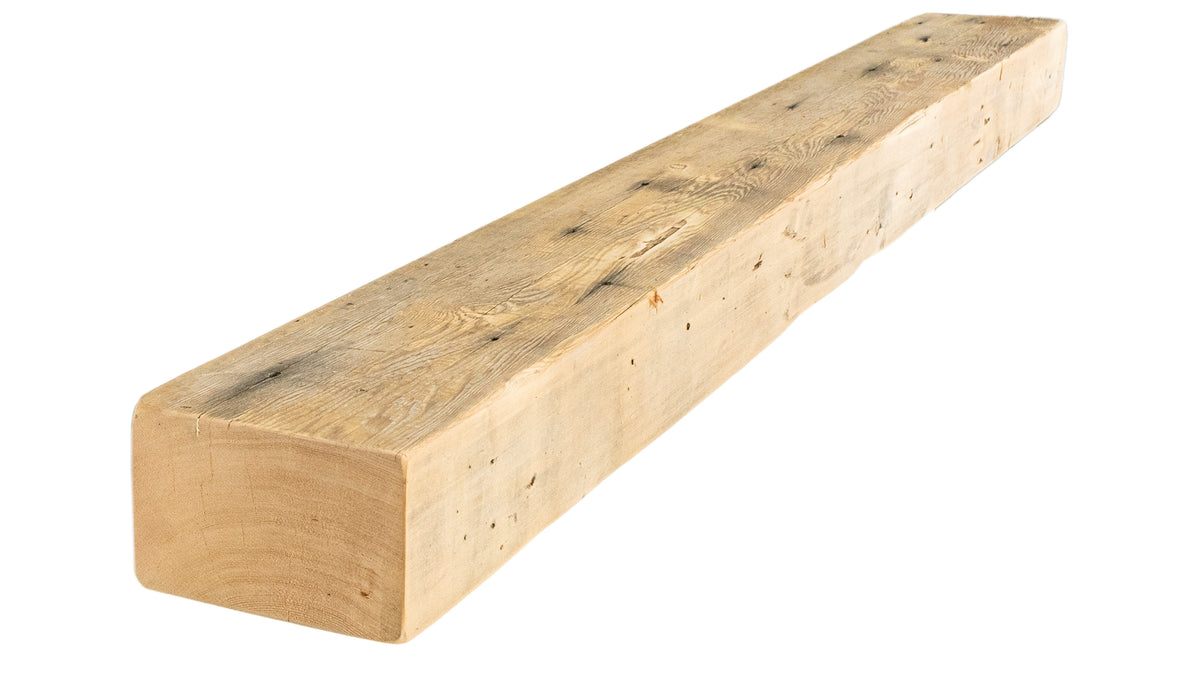Reclaimed Wood Fireplace Mantel - Dakota Timber Co - Fireplace Mantels