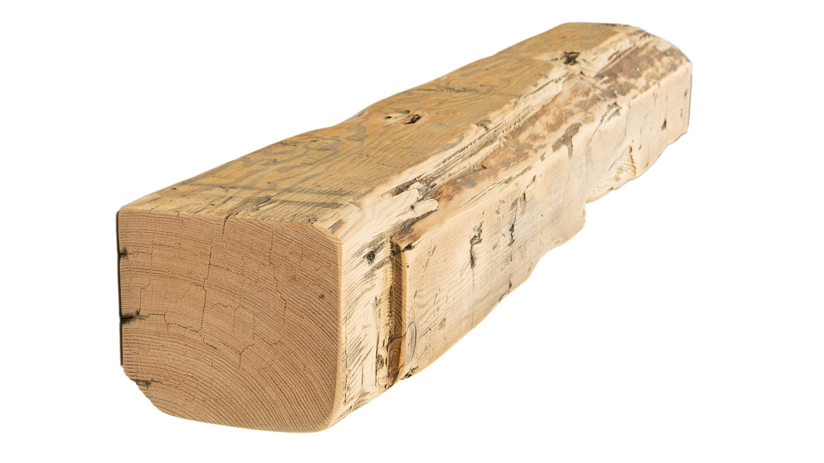 Reclaimed Wood Fireplace Mantel - Dakota Timber Co - Fireplace Mantels