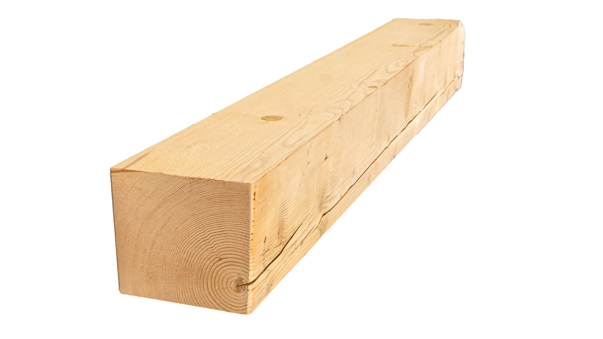 Reclaimed Wood Fireplace Mantel - Dakota Timber Co - Fireplace Mantels