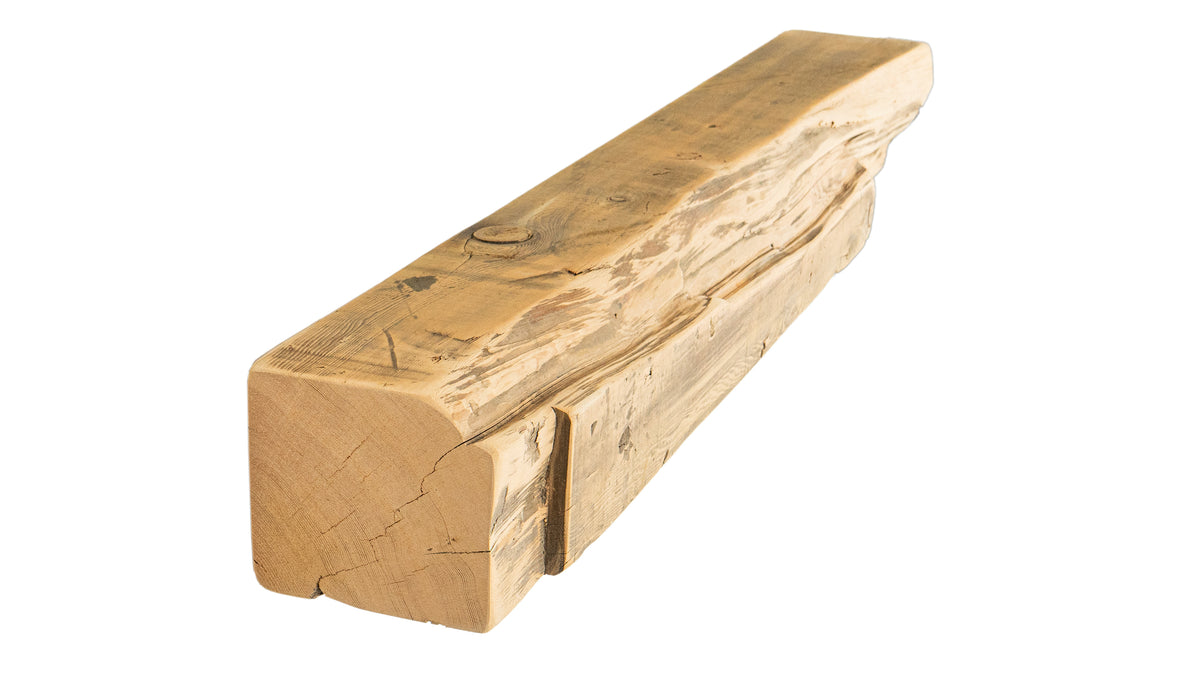 Reclaimed Wood Fireplace Mantel - Dakota Timber Co - Fireplace Mantels