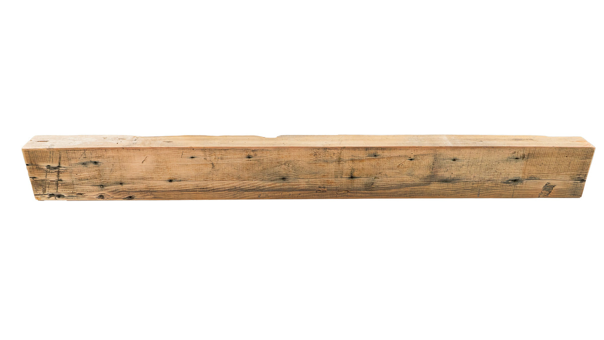 Reclaimed Wood Fireplace Mantel - Dakota Timber Co - Fireplace Mantels